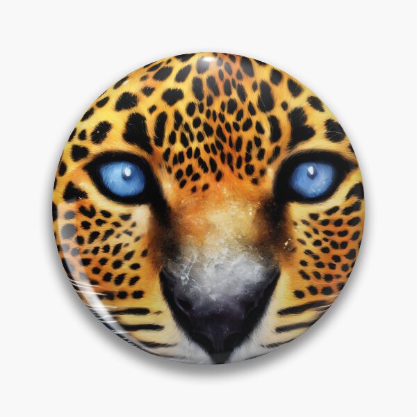 Artikelvorschau, Regenbogenleopard, glühender Nebel, komplizierte, elegante, hochdetaillierte, digitale Malerei entworfen und verkauft von DrawItOnce.