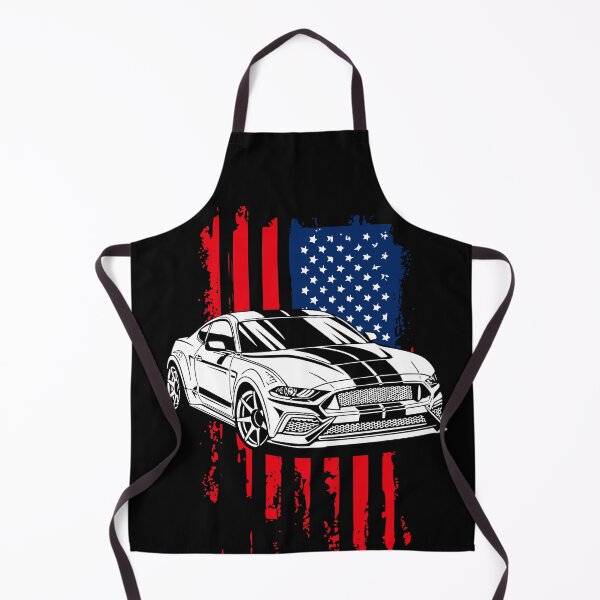 Item preview, Patriotic American Flag V8 Muscle Car Pony Mustang designed and sold by AutoDesignWerks.