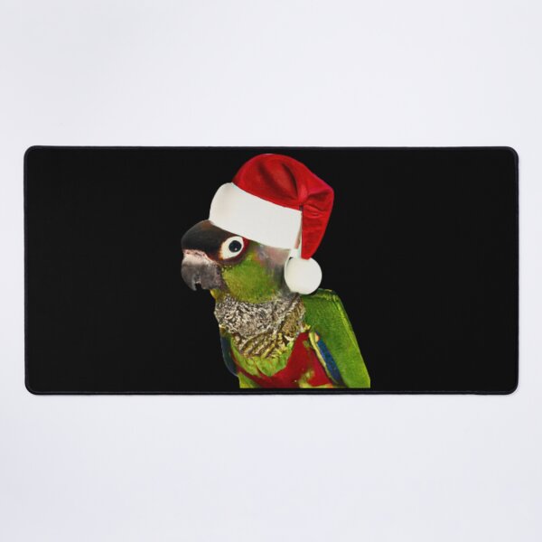 Item preview, Merry Christmas from Pet Bird | Green Cheek Conure Parrot | Parakeet | Pyrrhura designed and sold by TatianaLG.