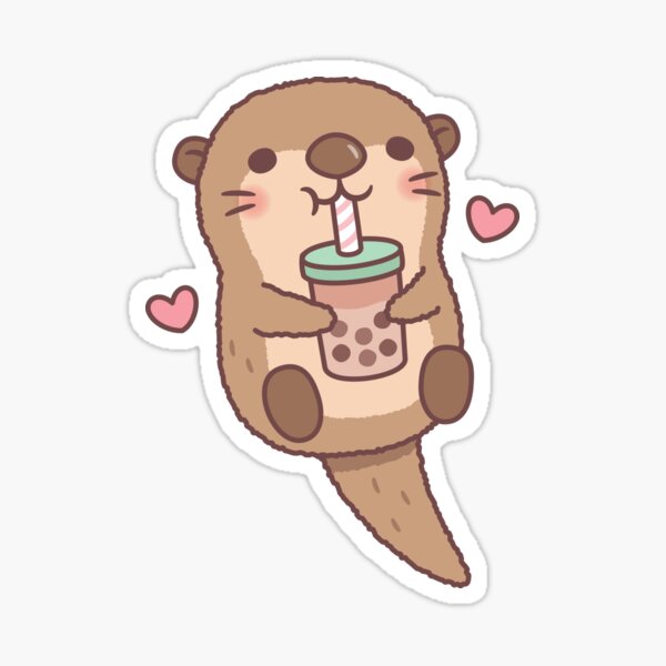 Adorable Otter Animal Cartoon Stickers Perfect For Diy - Temu