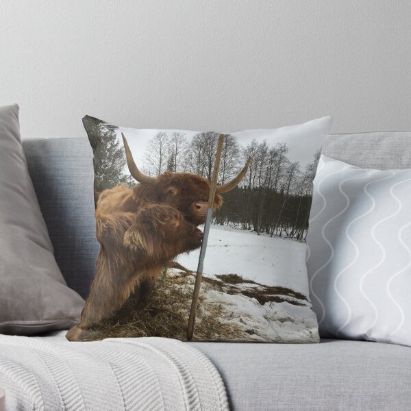 Item preview, Scottish Highland Cattle Cow and Calf 1290 designed and sold by SaarelaHighland.