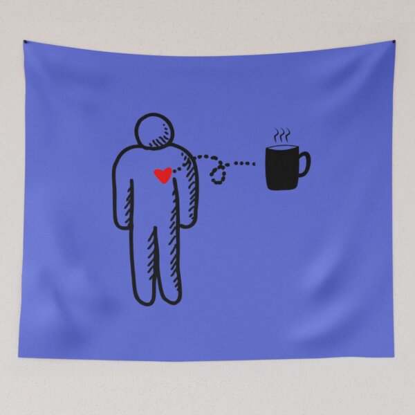 Item preview, Coffee Is The Only Warm Hug Needed Quote designed and sold by LMoonDesigns.
