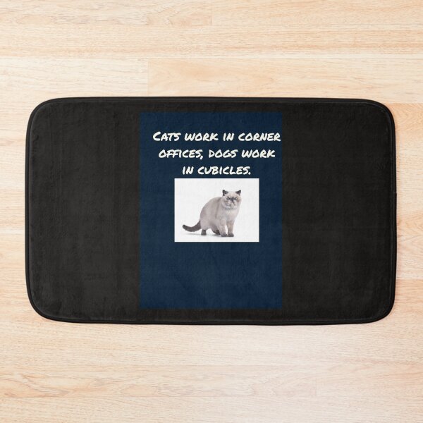 Item preview, Cat and dogs at the office designed and sold by TechLaughs.