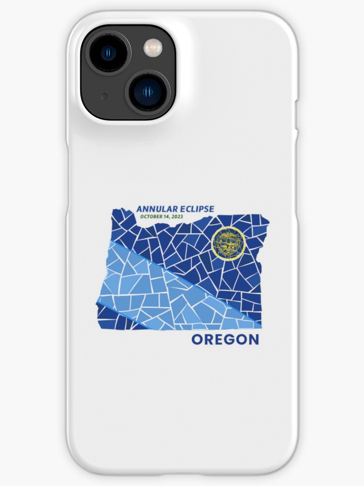 Thumbnail 1 of 4, iPhone Case, Oregon Annular Eclipse 2023 designed and sold by Eclipse2024.