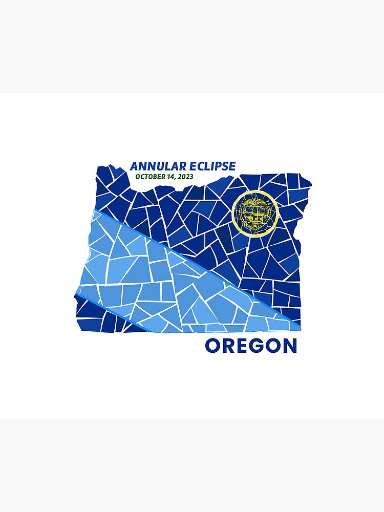 Thumbnail 5 of 5, Mouse Pad, Oregon Annular Eclipse 2023 designed and sold by Eclipse2024.