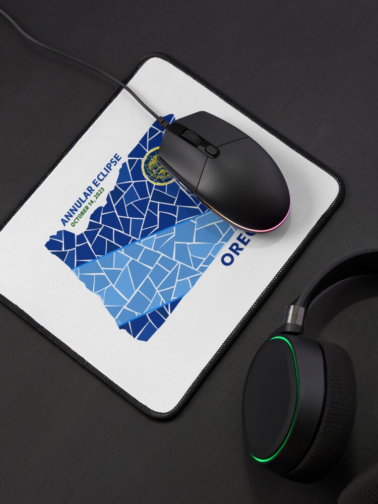 Thumbnail 4 of 5, Mouse Pad, Oregon Annular Eclipse 2023 designed and sold by Eclipse2024.