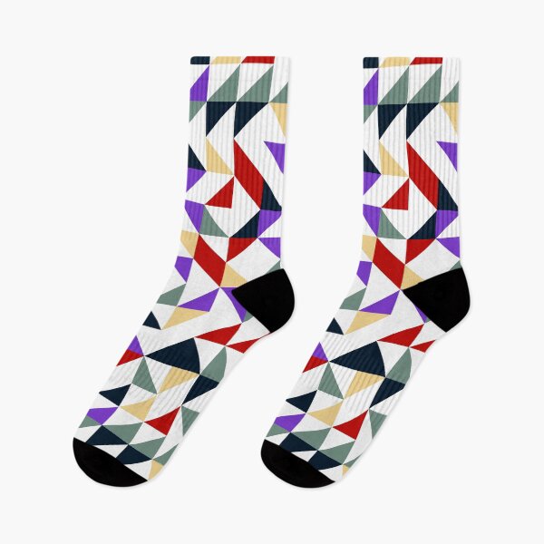 Item preview, Creative Geometric Colourful Triangle Pattern designed and sold by Trendy-Now.
