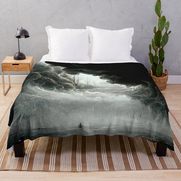 Item preview, A Stunning Visual of a Gloomy Stormy Dark Sky with Curling Clouds Above the Water!  designed and sold by Right Passage.