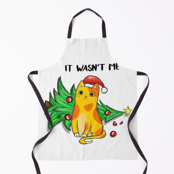 Item preview, It wasn't me cat christmas tree designed and sold by NanLeArt.