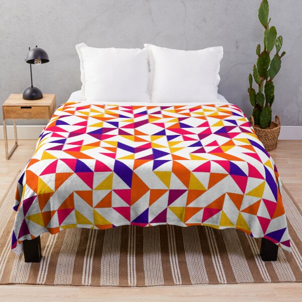 Item preview, Popular Geometric Colourful Triangle Pattern designed and sold by Trendy-Now.