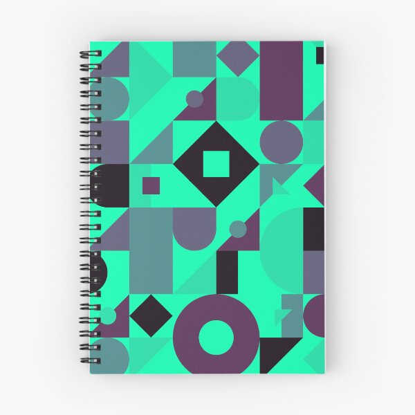 Item preview, Geometrical Beautiful Abstract Modern Pattern Medium Spring Green Luminous Bright Electric Fluorescent Neon Green Color designed and sold by ChaimaaKr.