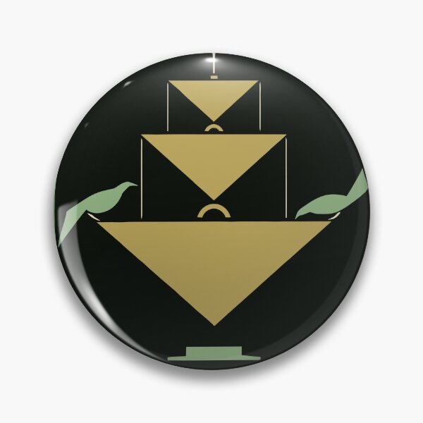 Item preview, Modern art deco Stuttgart 1921 German art expo, feed the birds designed and sold by aapshop.