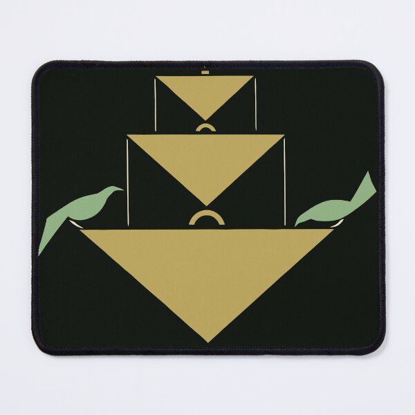 Item preview, Modern art deco Stuttgart 1921 German art expo, feed the birds designed and sold by aapshop.