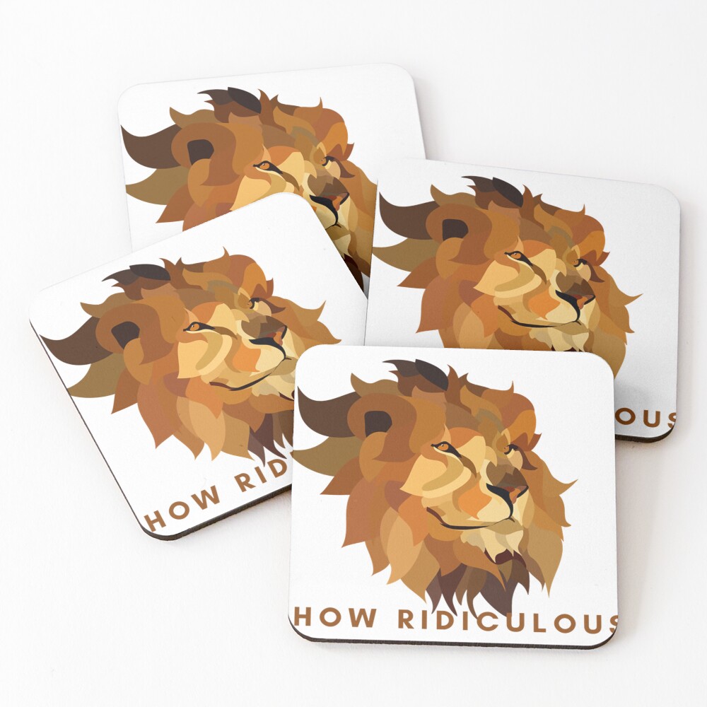 Item preview, Coasters (Set of 4) designed and sold by CaffeinatedSVG.