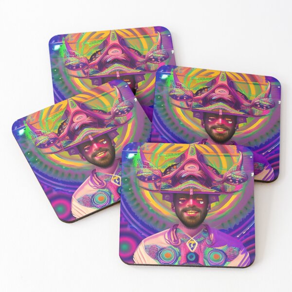 Item preview, Techno-Shaman (17) - Trippy Psychedelic Art designed and sold by TheThirdEye.