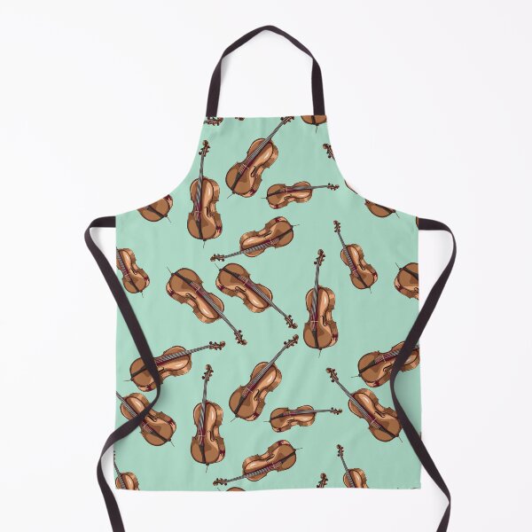 Item preview, Cello Musical Instrument Pattern Mint designed and sold by jasmijndeklerk.