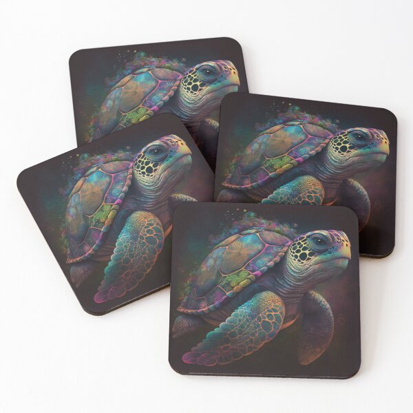 Item preview, Beautiful psychedelic turtle designed and sold by Victorsju.