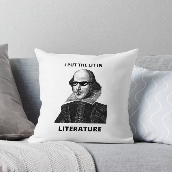Item preview, I Put The Lit In Literature / Funny Bookworm Gift designed and sold by NerdyFancies.