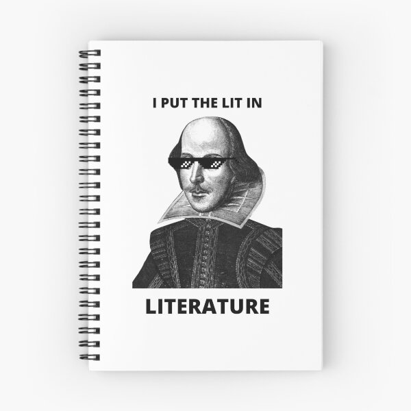 Item preview, I Put The Lit In Literature / Funny Bookworm Gift designed and sold by NerdyFancies.