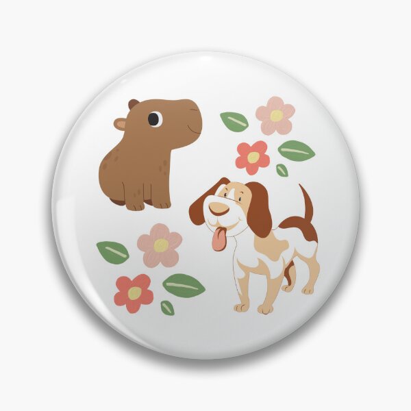 Item preview, Cute Capybara And Dog,dog,Capybara Funny, Capybara with other animals, designed and sold by Tamas Das.
