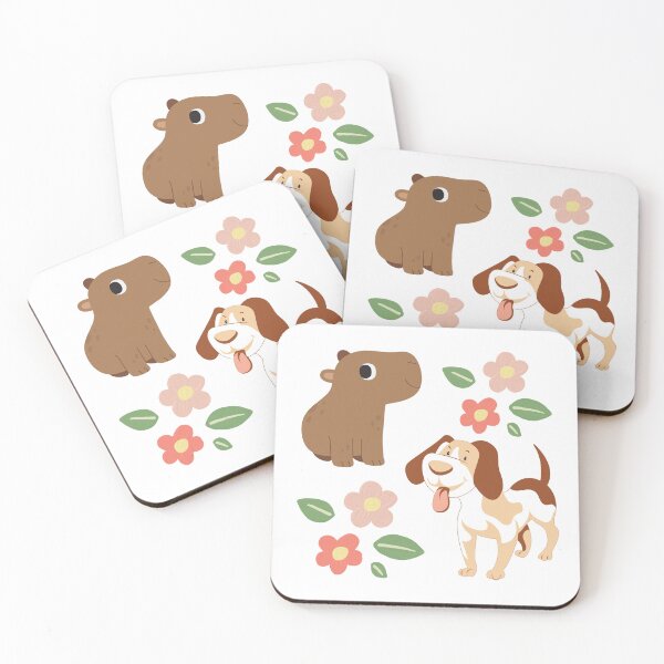Item preview, Cute Capybara And Dog,dog,Capybara Funny, Capybara with other animals, designed and sold by Tamas Das.