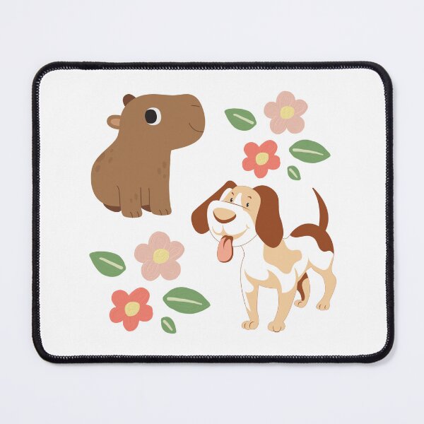 Item preview, Cute Capybara And Dog,dog,Capybara Funny, Capybara with other animals, designed and sold by Tamas Das.