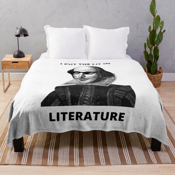 Item preview, I Put The Lit In Literature / Funny Bookworm Gift designed and sold by NerdyFancies.