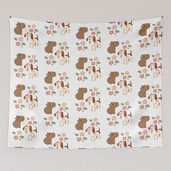 Item preview, Cute Capybara And Dog,dog,Capybara Funny, Capybara with other animals, designed and sold by Tamas Das.