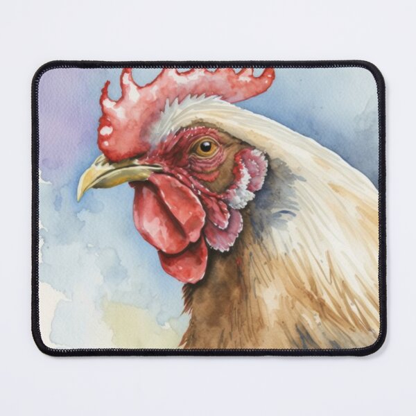 Item preview, Water colour hen designed and sold by BloodRubyz.