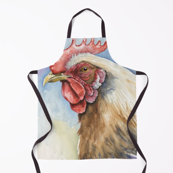 Item preview, Water colour hen designed and sold by BloodRubyz.