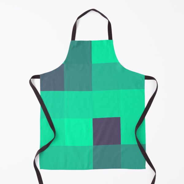 Item preview, Pixel Square fluorescent Bright Medium Spring Green Abstract Geometric Gamer Pattern Art designed and sold by ChaimaaKr.
