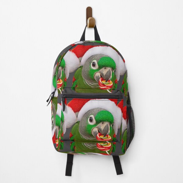Item preview, Merry Christmas from Pet Bird | Green Cheek Conure Parrot | Parakeet | Pyrrhura designed and sold by TatianaLG.