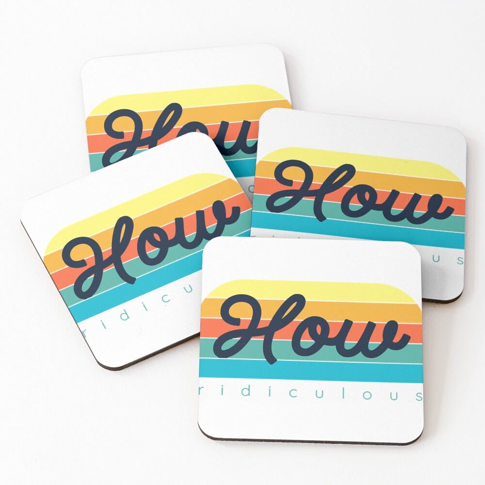 Item preview, Coasters (Set of 4) designed and sold by CaffeinatedSVG.