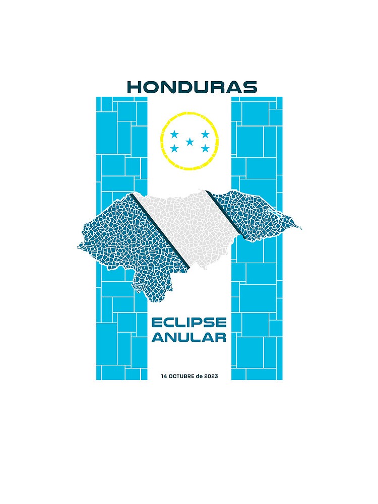 Thumbnail 3 of 3, Drawstring Bag, Honduras Annular Eclipse 2023 designed and sold by Eclipse2024.