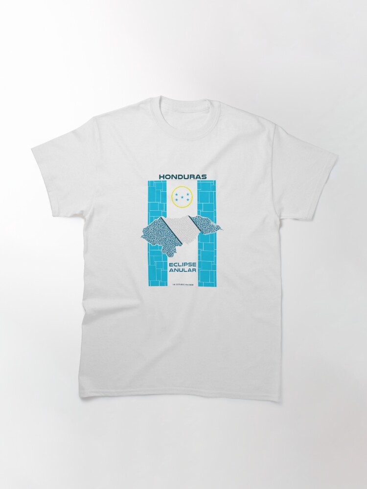 Thumbnail 3 of 7, Classic T-Shirt, Honduras Annular Eclipse 2023 designed and sold by Eclipse2024.