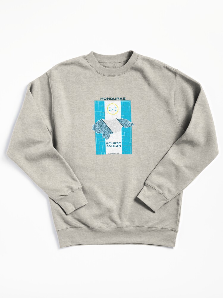 Thumbnail 2 of 7, Pullover Sweatshirt, Honduras Annular Eclipse 2023 designed and sold by Eclipse2024.