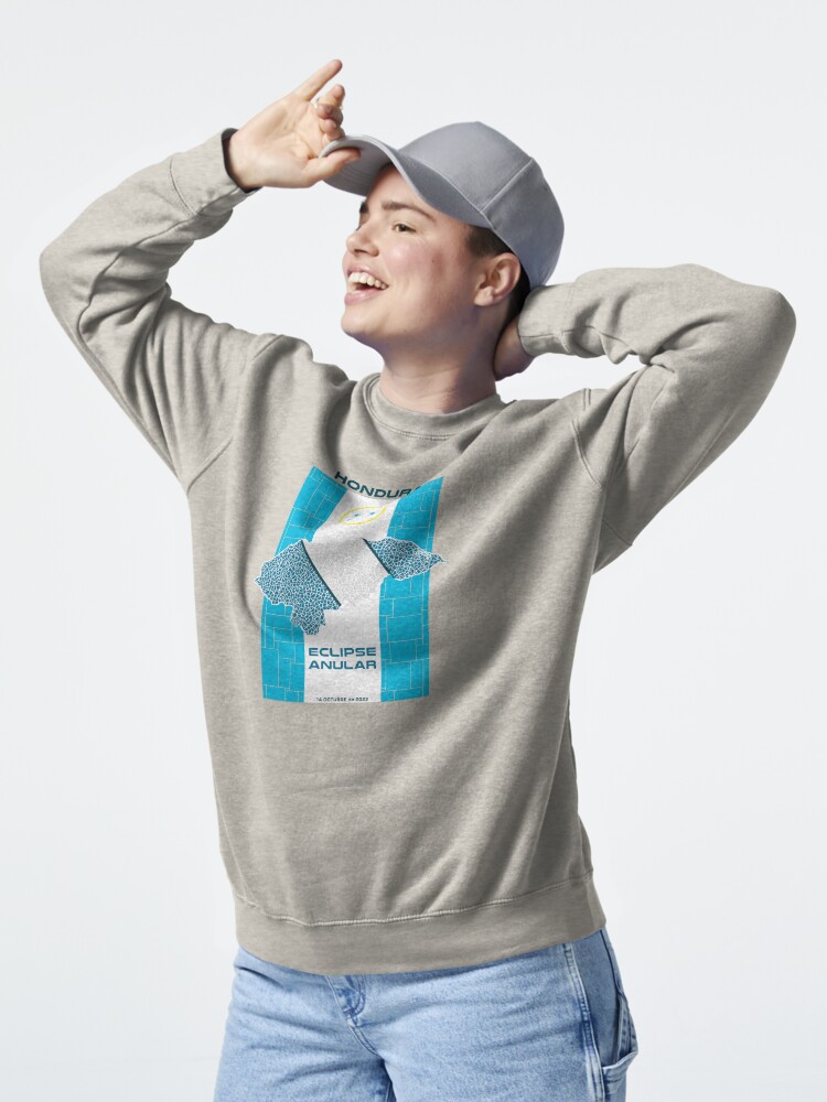 Thumbnail 5 of 7, Pullover Sweatshirt, Honduras Annular Eclipse 2023 designed and sold by Eclipse2024.