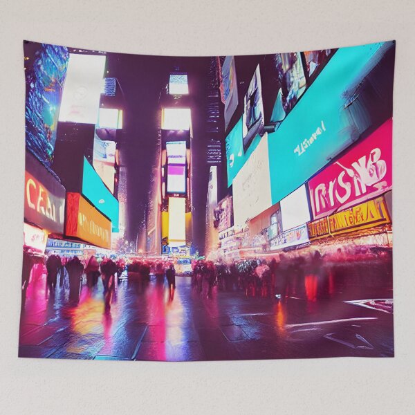 Item preview, Bustling City designed and sold by AbstractlyArt.