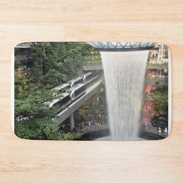 Item preview, Jewel Waterfall at Singapore Changi airport aerial view designed and sold by mark-taylor.