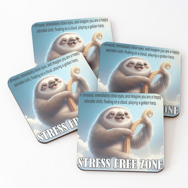 Item preview, No Stress Zone designed and sold by Rednellanad.