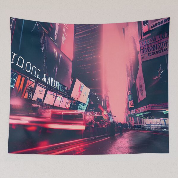 Item preview, Crowded City designed and sold by AbstractlyArt.