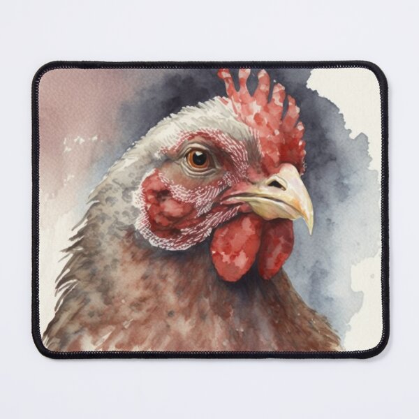 Item preview, Water colour hen designed and sold by BloodRubyz.