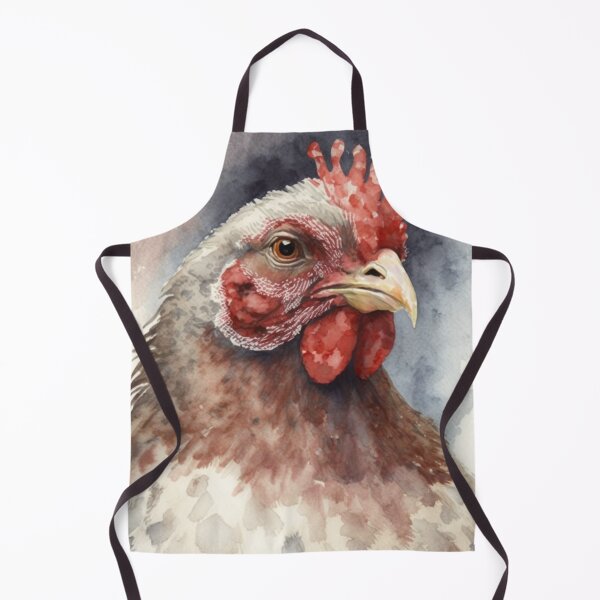 Item preview, Water colour hen designed and sold by BloodRubyz.