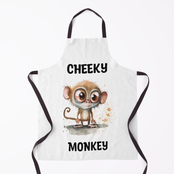 Item preview, Cheeky Monkey Cute Watercolor Monkey Design designed and sold by CGSGraphics.