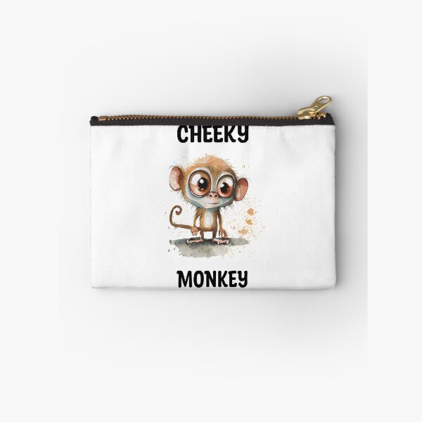 Item preview, Cheeky Monkey Cute Watercolor Monkey Design designed and sold by CGSGraphics.