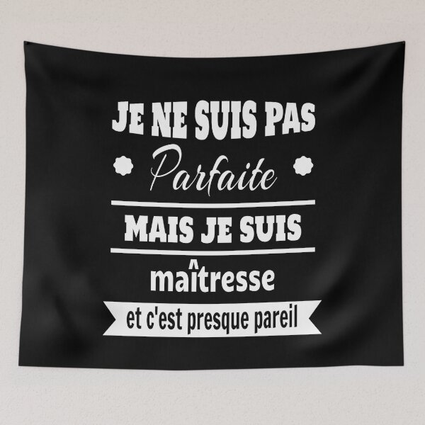 Item preview, Not perfect but mistress humor teacher designed and sold by la-petite-folie.