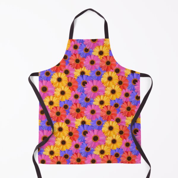 Item preview, Gerber Gerbera daisy Garberia flowers yellow pink purple orange flower floral designed and sold by BookGeekNJ.