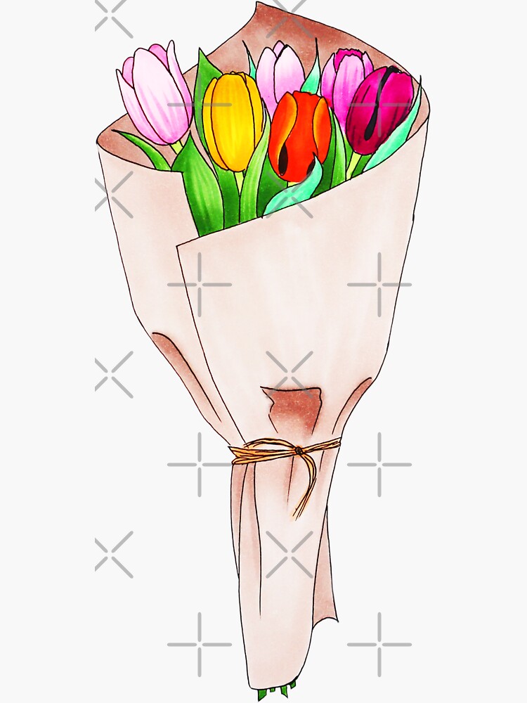 10+ Tulip Easy Drawing