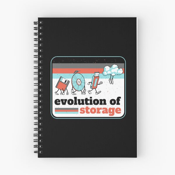 Item preview, Evolution Of Storage Vintage Floppy Disc designed and sold by Amazing Designs.
