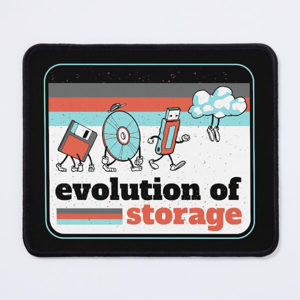Item preview, Evolution Of Storage Vintage Floppy Disc designed and sold by Amazing Designs.